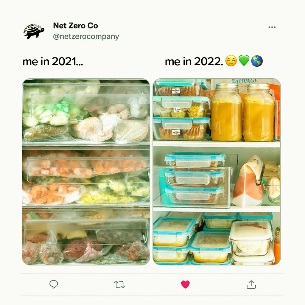 Me in 2021, then me in 2022.