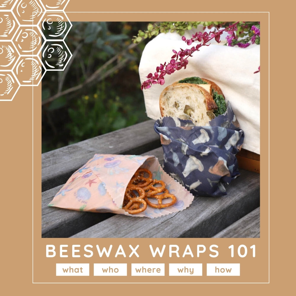 How to use beeswax food wraps | Net Zero Co. Reusable beeswax wraps