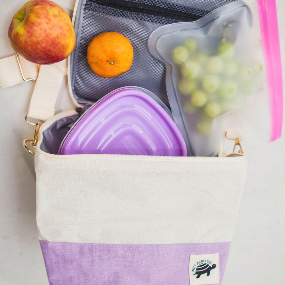 Insulated Lunch Bag w/ Hot & Cold Compartments - Munchie