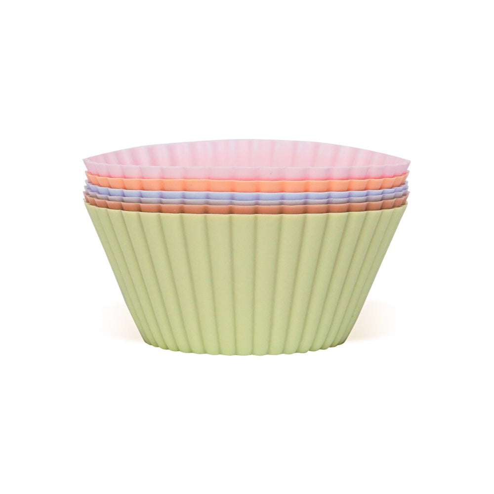 Vintage Sweetheart Large Cupcake Liner Bake Baking Cups Assorted Colors  Package