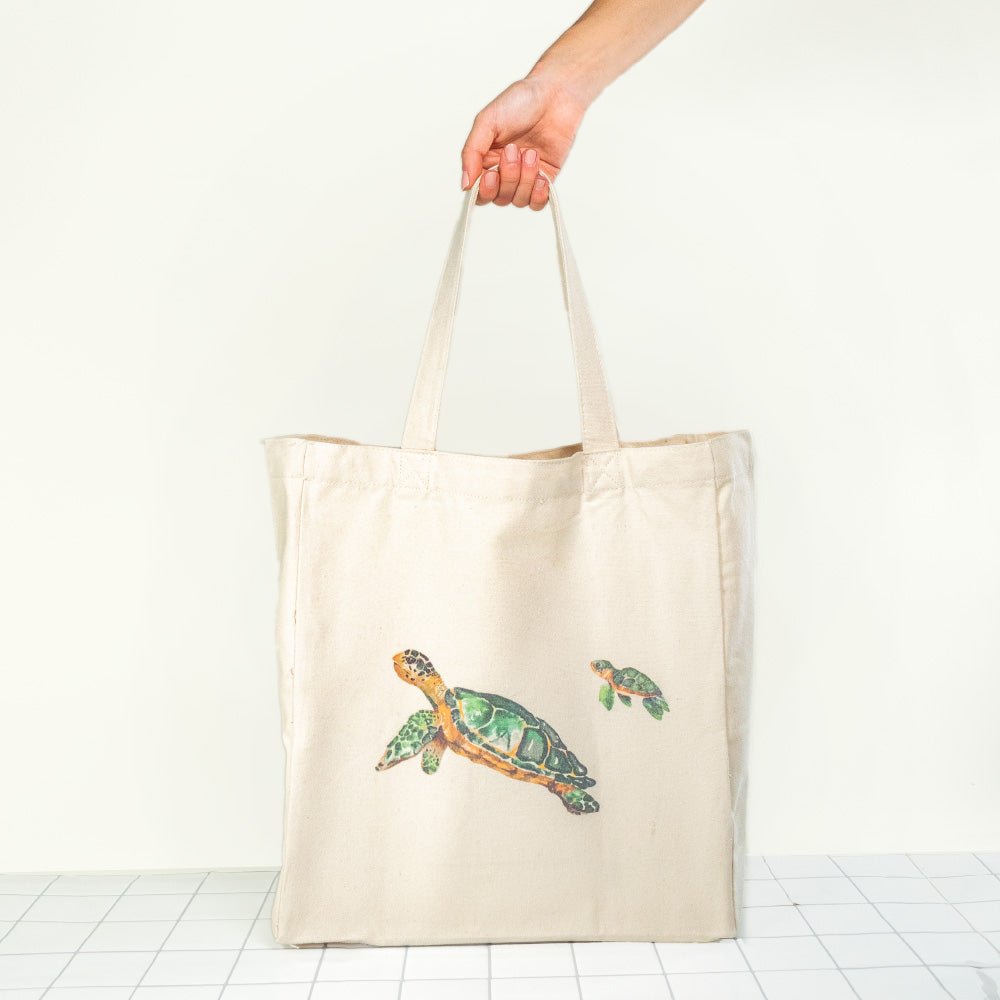 Don't throw away your shopping bags! Let's make a cute tote bag