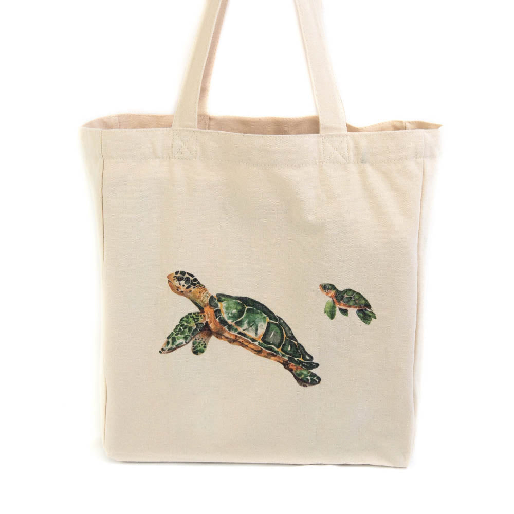 Canvas Tote Bag - With Side Panels & Pocket – Net Zero Co.