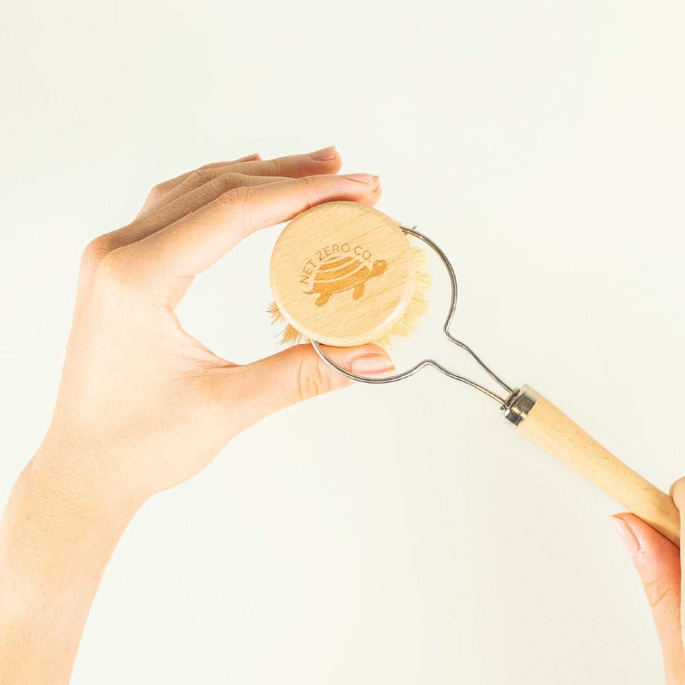 Dish Brush Replacement Head – For Plant-Based Pot Brushes | Net Zero Co.