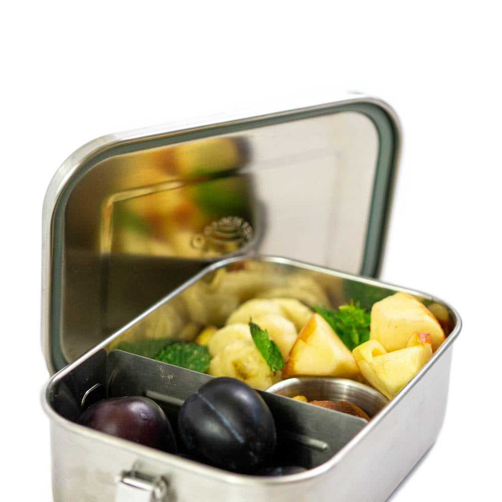 Reusable Small Condiment Cup Containers with Lids Stainless Steel Dipping  Sauce Cups Fits in Bento Box for Lunch Picnic Travel 